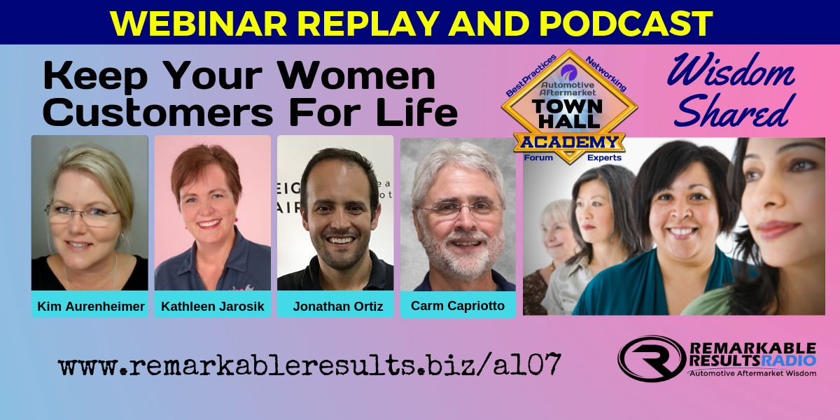 PODCAST: Discover How To Keep Your Women Customers For Life