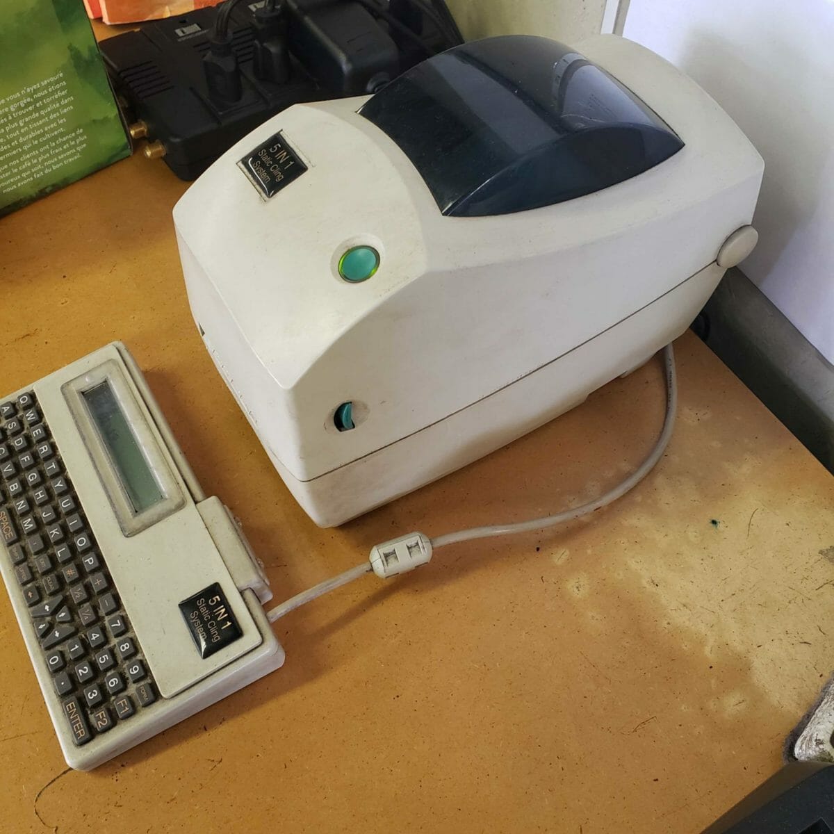 lube sticker printer