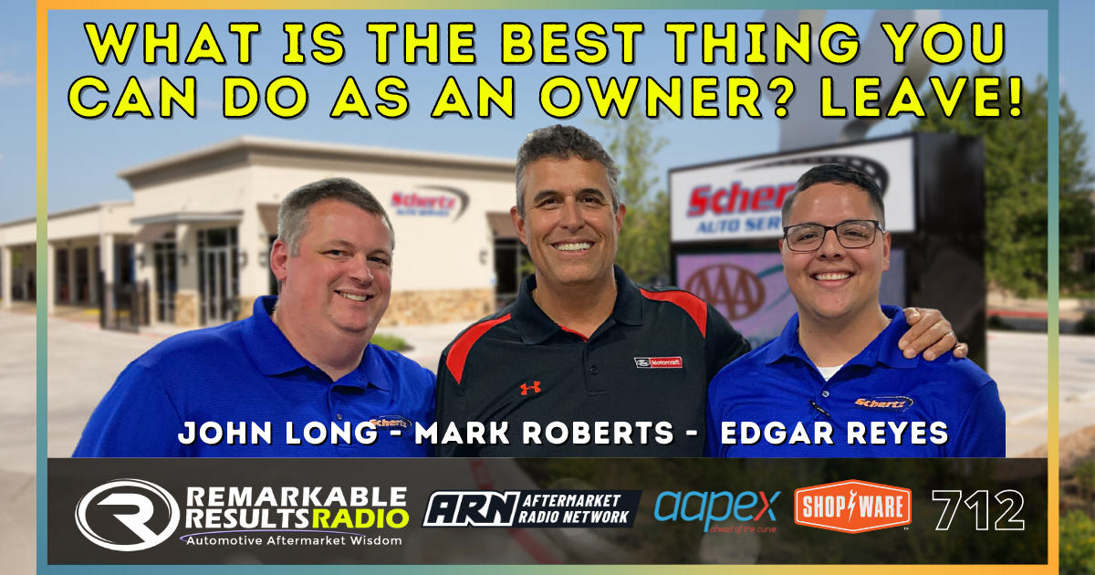 What Is The Best Thing You Can Do As An Owner? Leave! [RR 712] – AUDIO 35 Mins